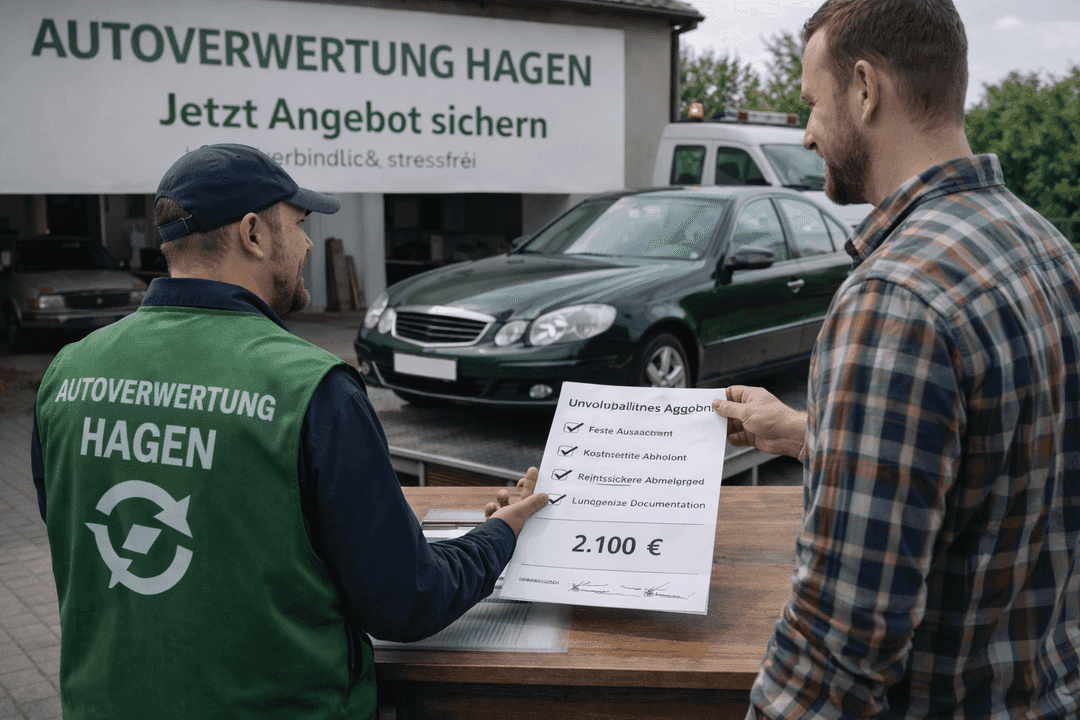 Jetzt Angebot sichern – Ihr direkter Einstieg in die Autoverwertung Mettmann